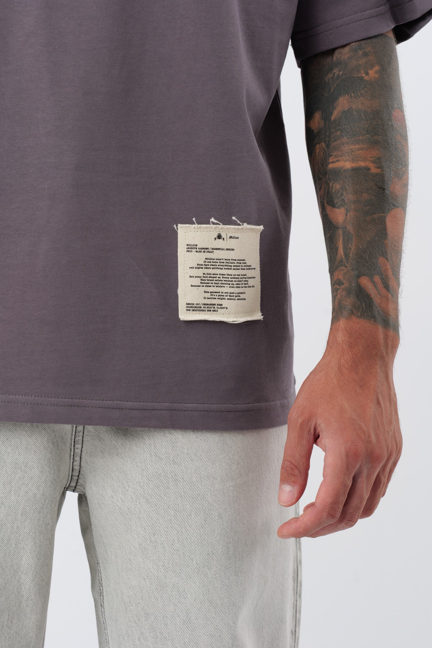 Tee "Archive" Gray