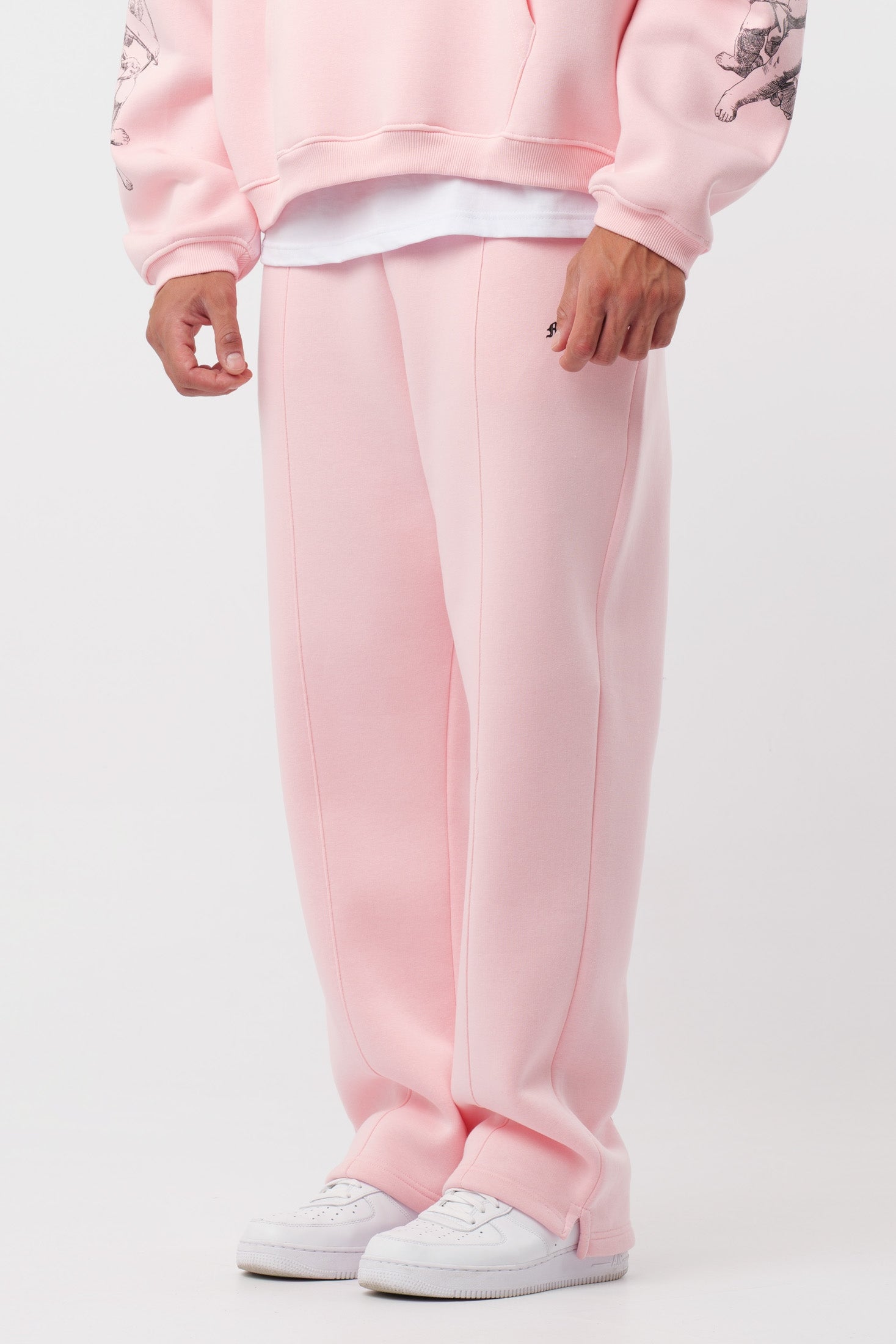 Sweatpants Logo Pink
