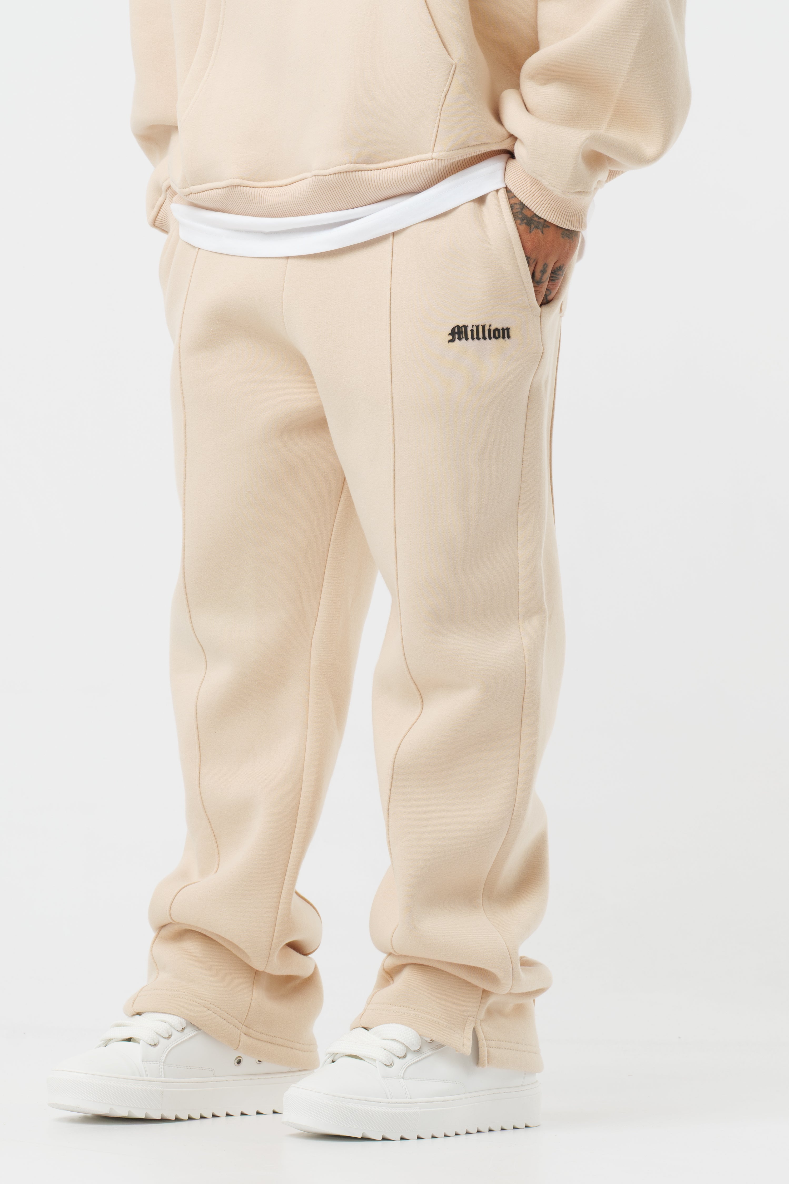 Sweatpants Logo Sand