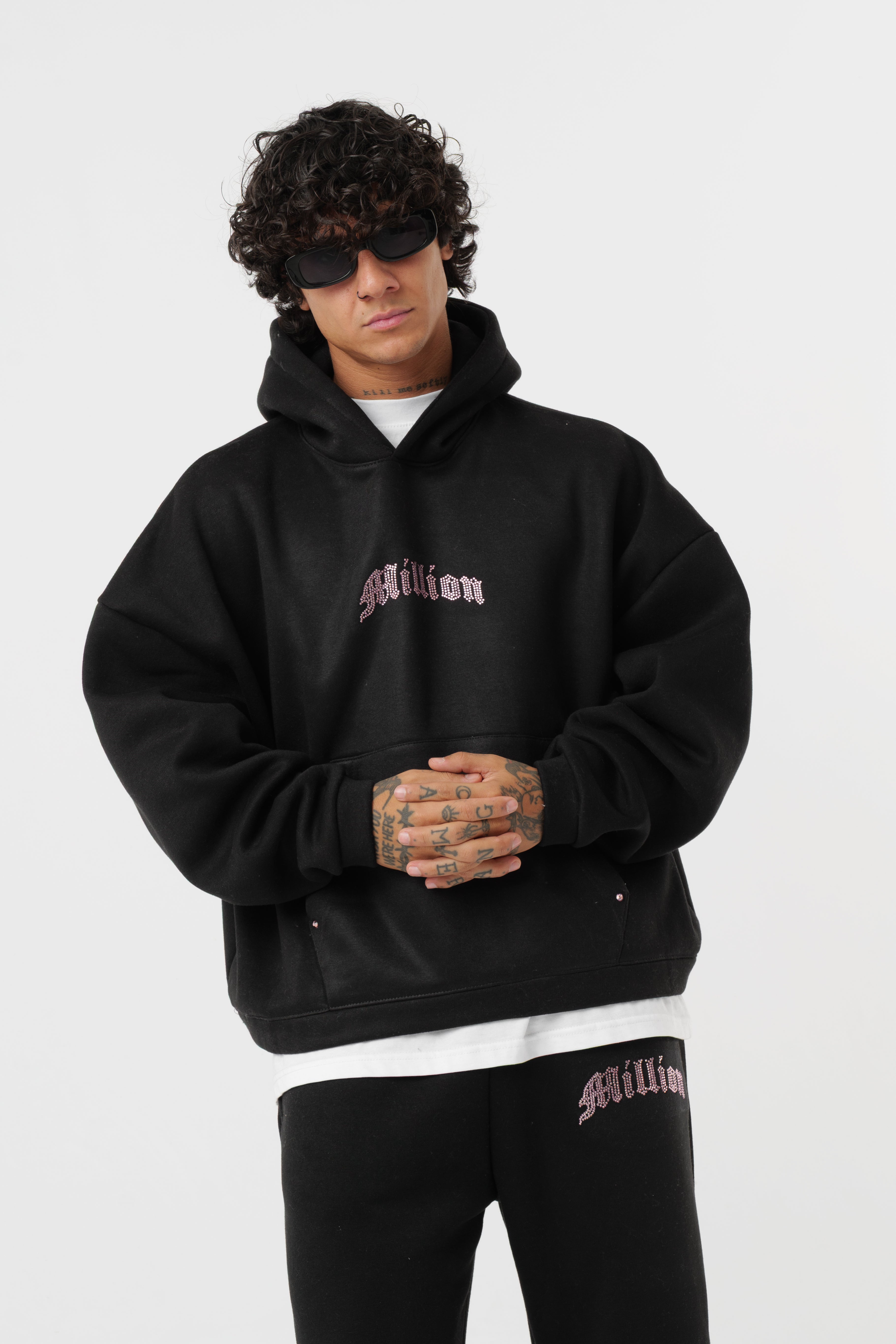 Tracksuit Iconic Black Rosè