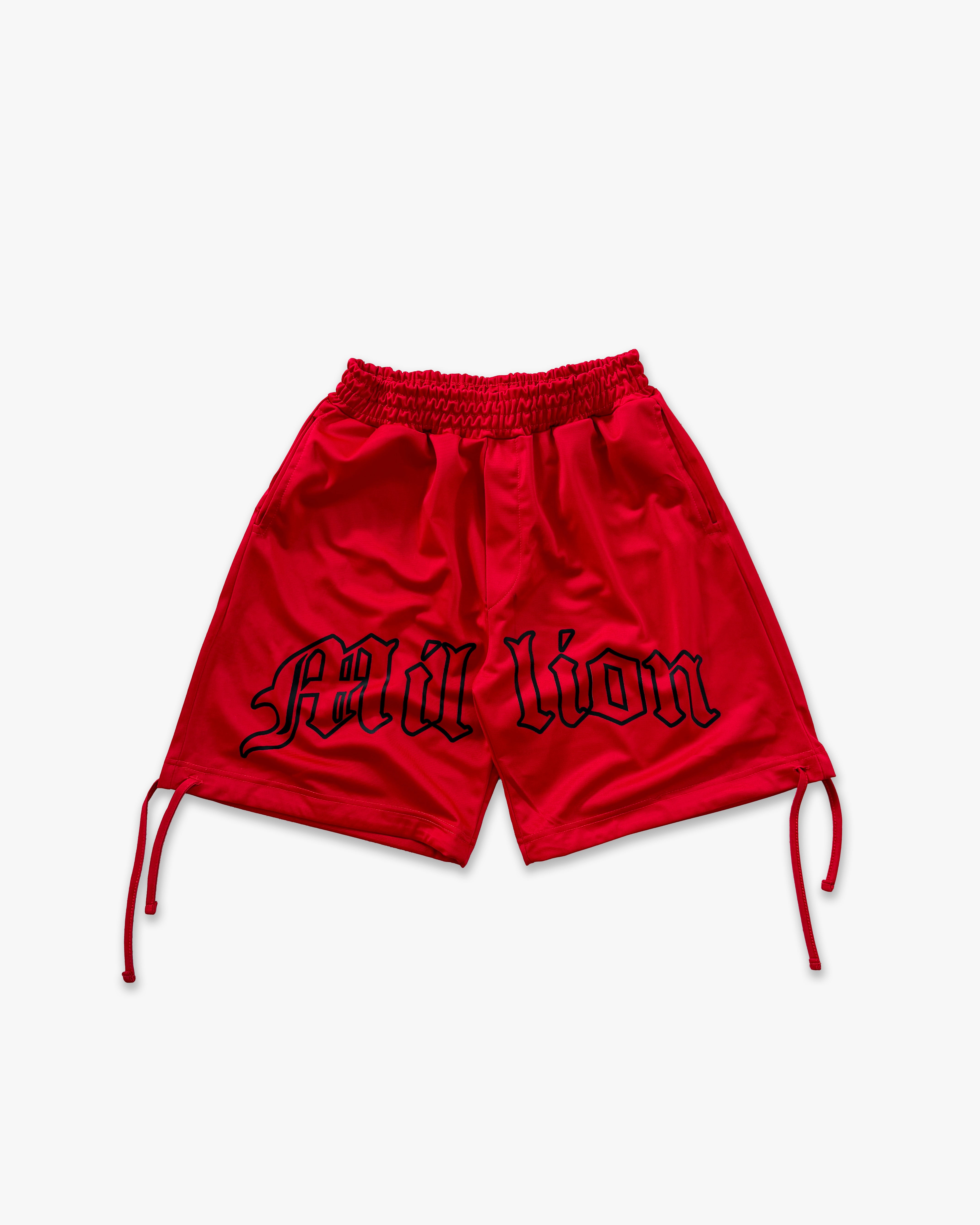 Gothic Shorts Red