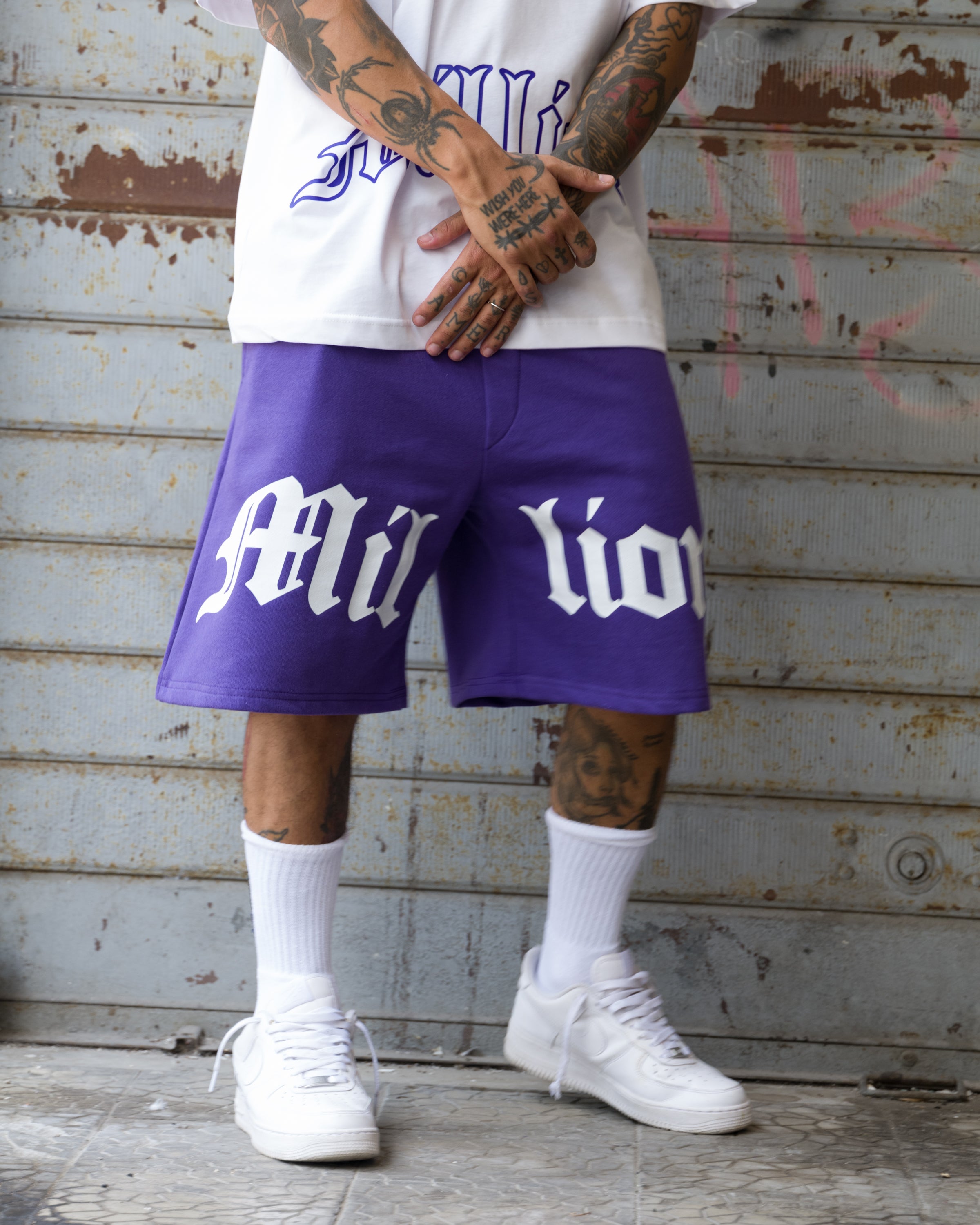 Shorts Logo Full Viola