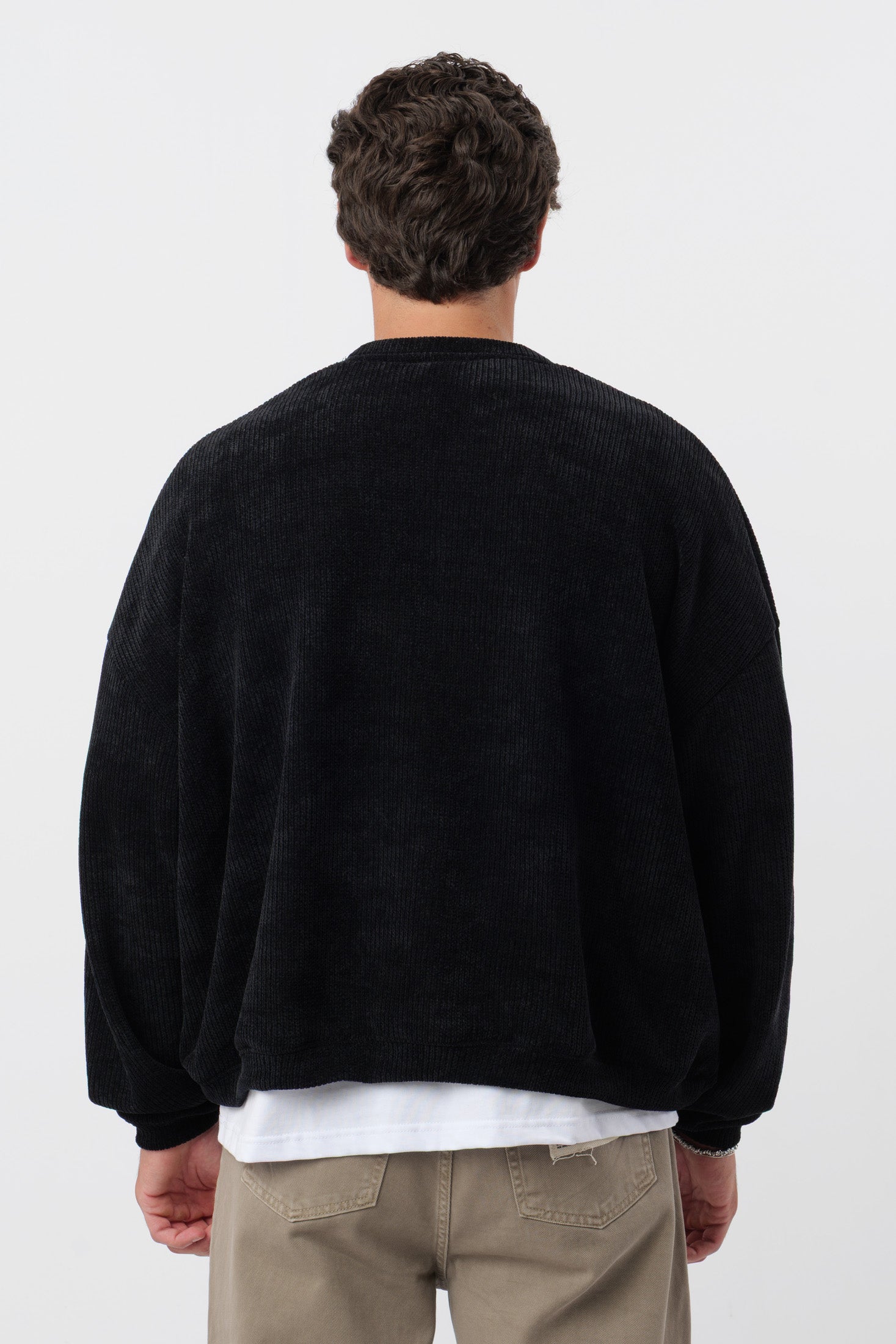 Black 'Archive' Crewneck 