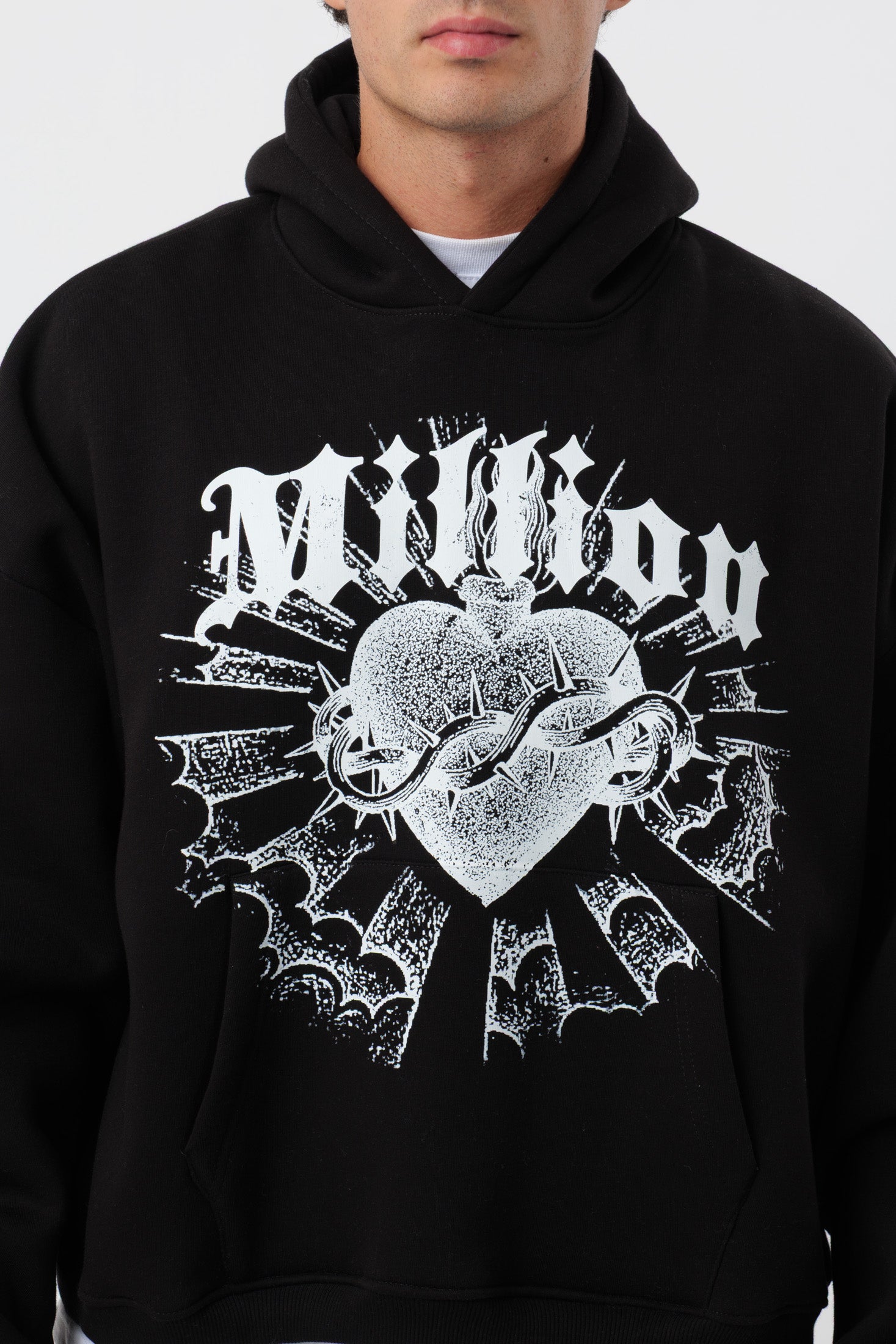 Hoodie Black Heart